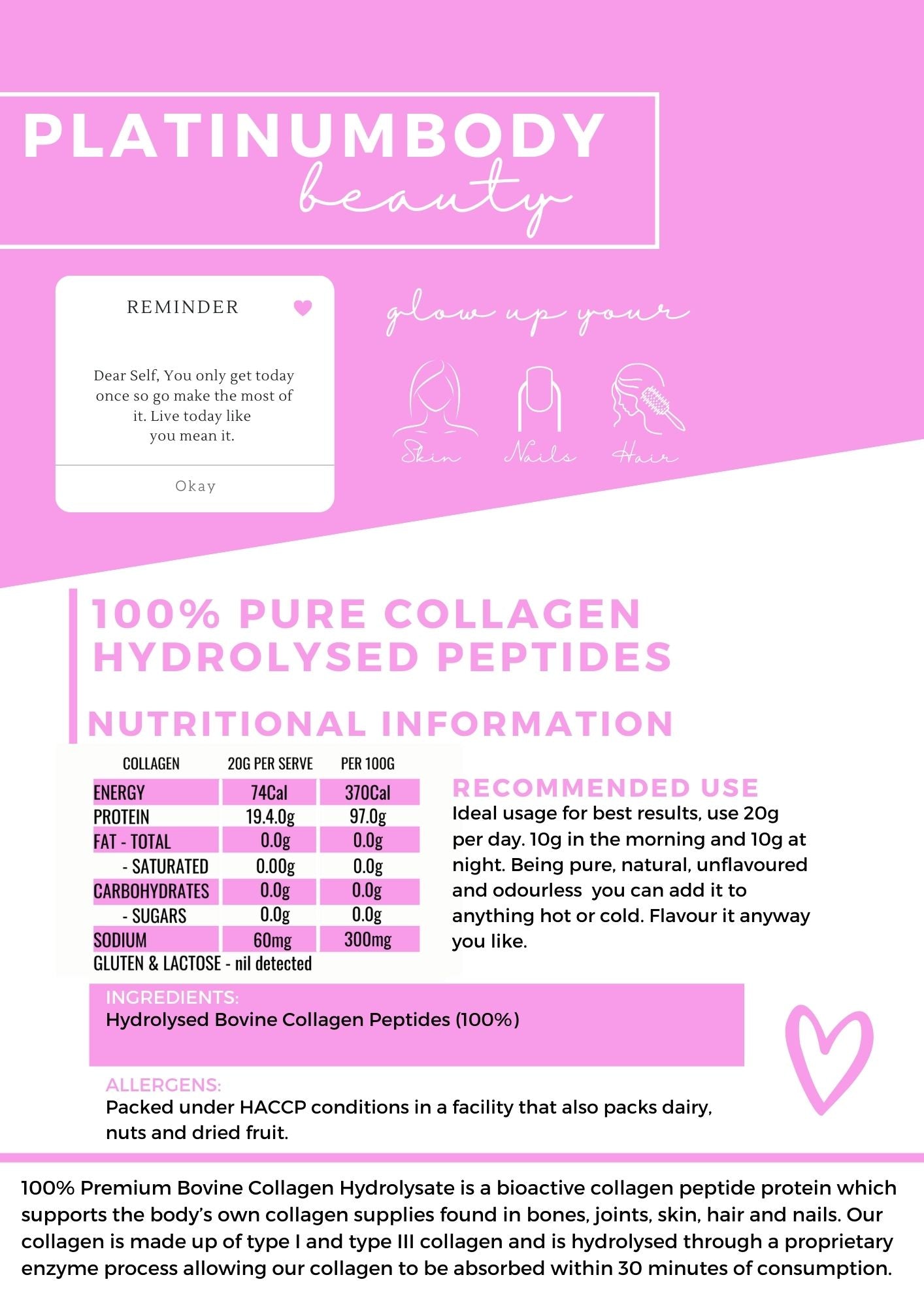 COLLAGEN BEAUTY PEPTIDES