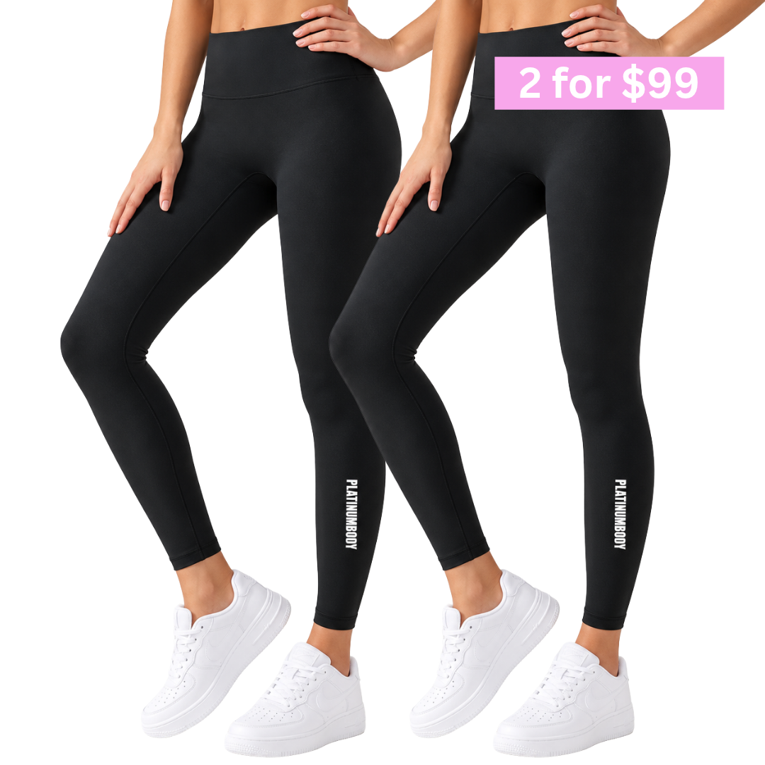 PRE-ORDER Platinum Luxe Leggings