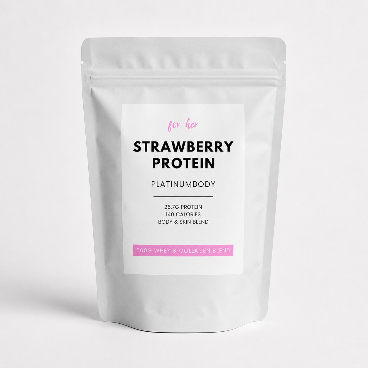 STRAWBERRY WHEY COLLAGEN BLEND