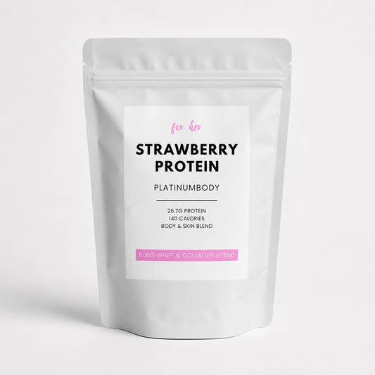 STRAWBERRY WHEY COLLAGEN BLEND