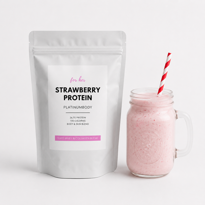 STRAWBERRY WHEY COLLAGEN BLEND