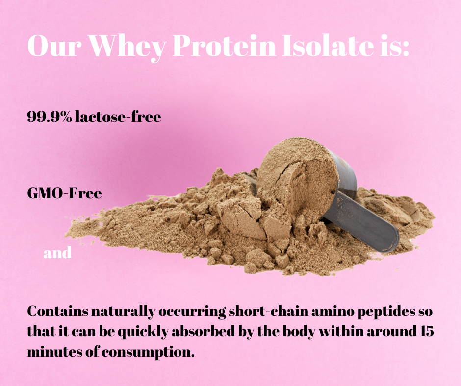 CHOCOLATE WHEY PROTEIN ISOLATE