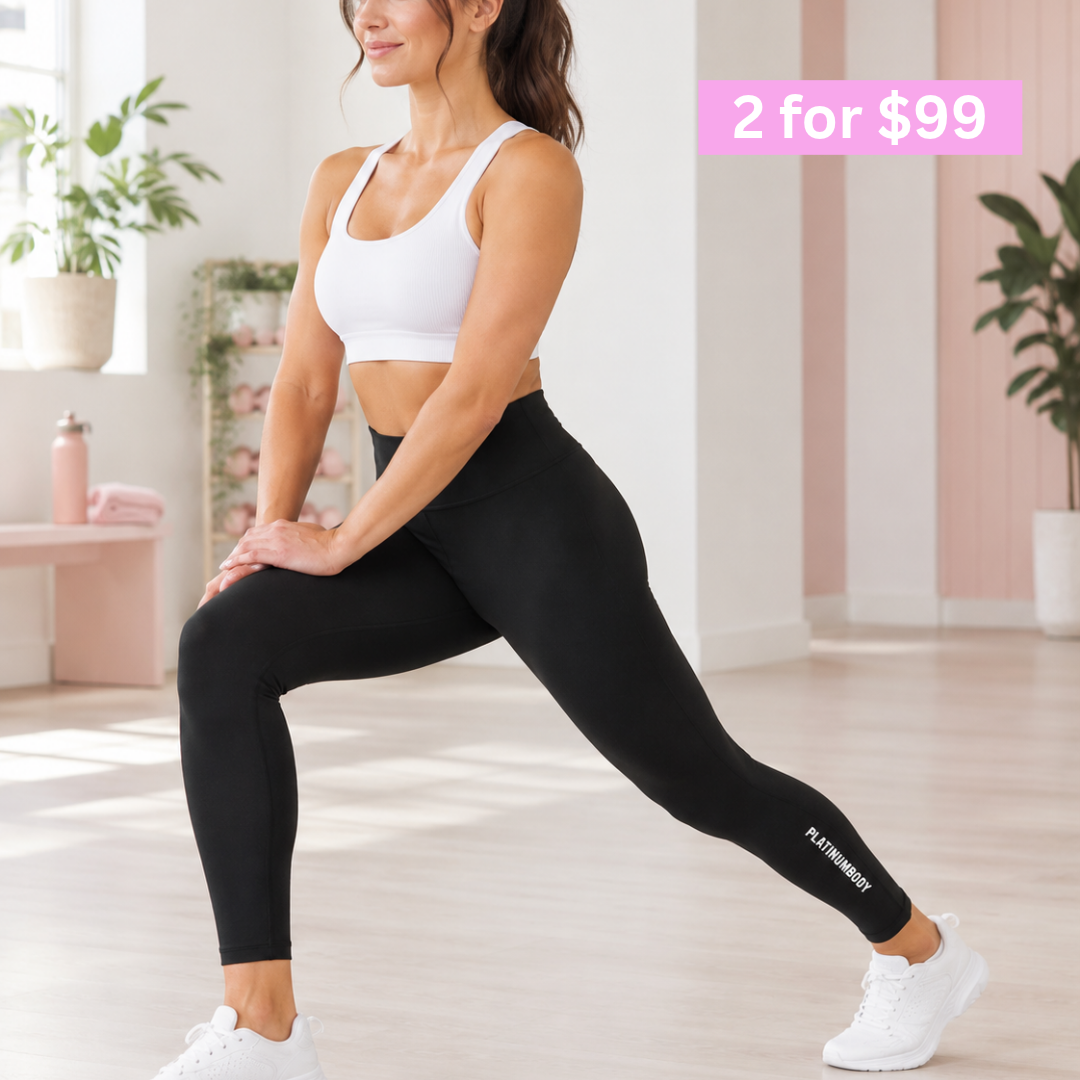 PRE-ORDER Platinum Luxe Leggings